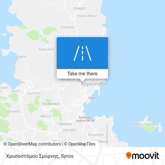 Χρυσοστόμου Σμύρνης map