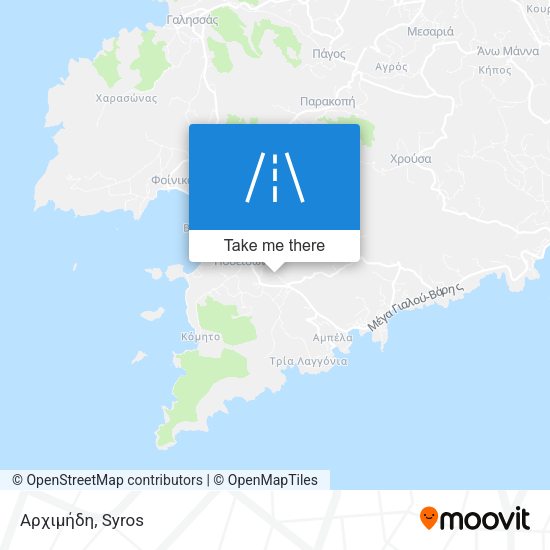 Αρχιμήδη map