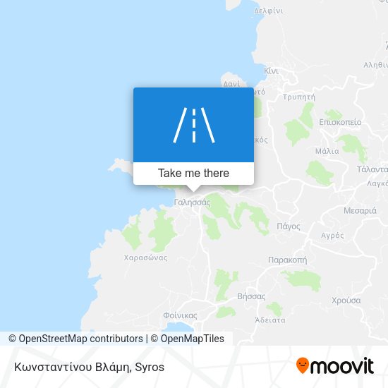 Κωνσταντίνου Βλάμη map