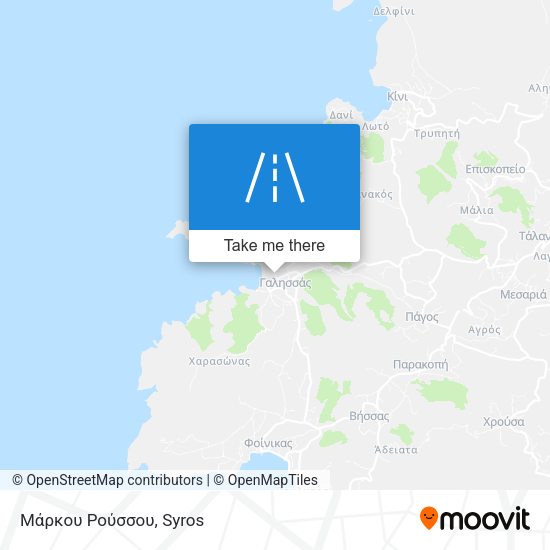 Μάρκου Ρούσσου map