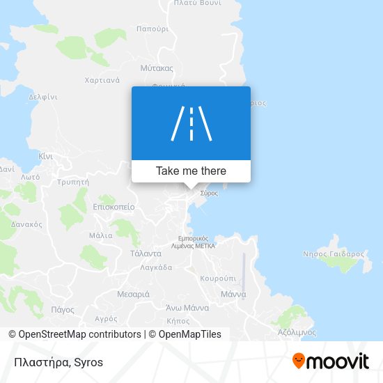 Πλαστήρα map