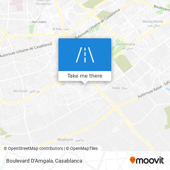 Boulevard D'Amgala map