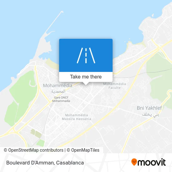 Boulevard D'Amman map