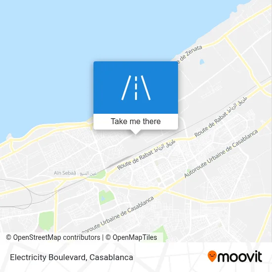 Electricity Boulevard map