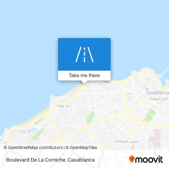 Boulevard De La Corniche map
