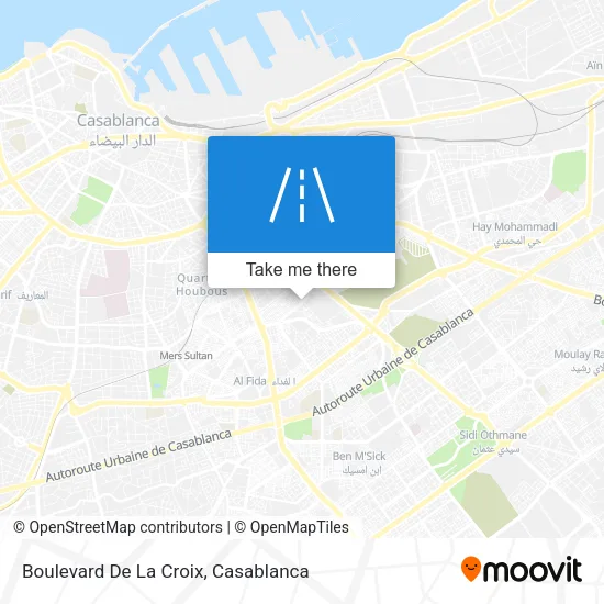 Boulevard De La Croix map