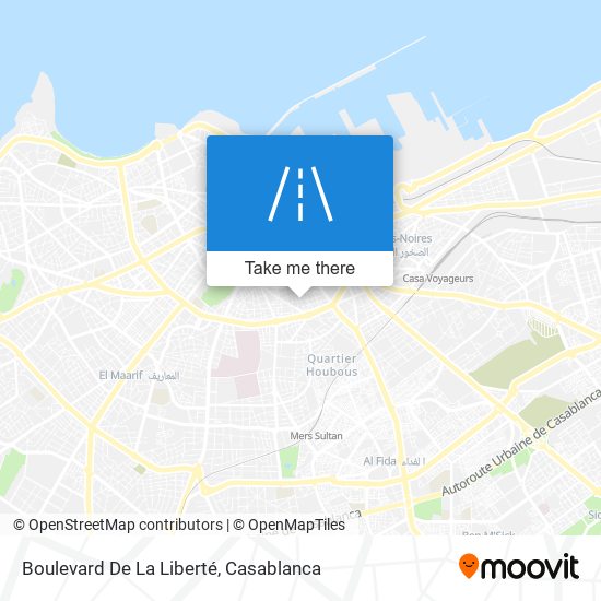 Boulevard De La Liberté map