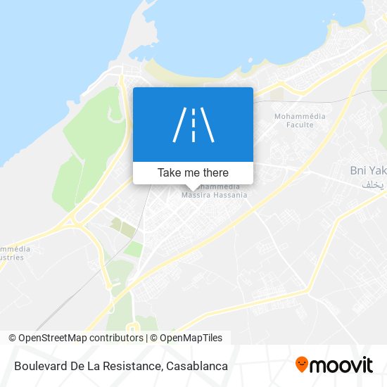 Boulevard De La Resistance map