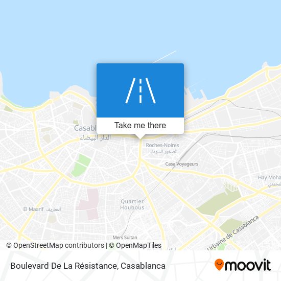 Boulevard De La Résistance map
