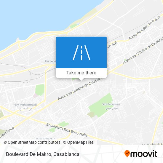 Boulevard De Makro map
