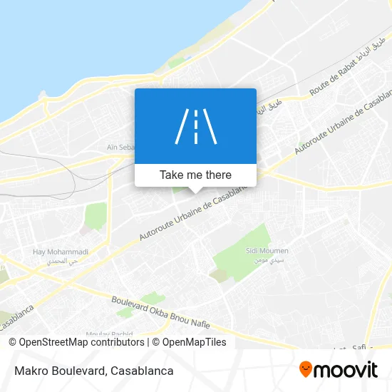 Makro Boulevard map