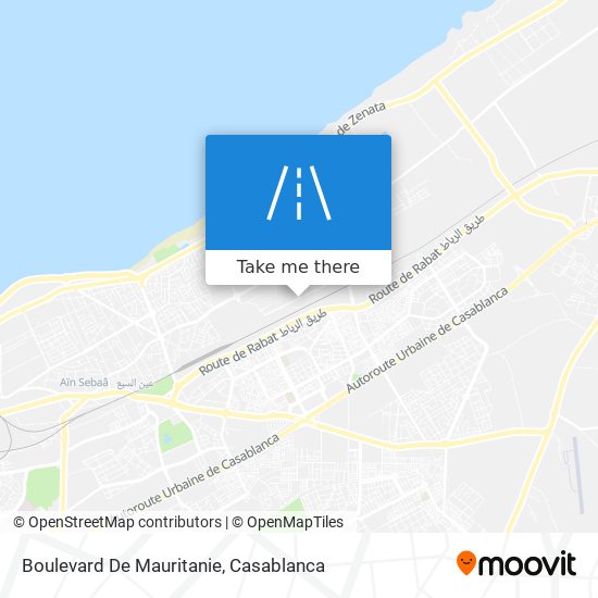 Boulevard De Mauritanie map