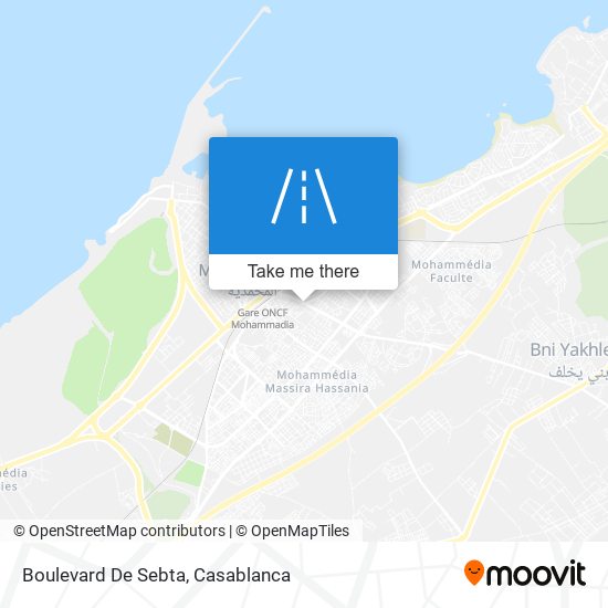 Boulevard De Sebta map