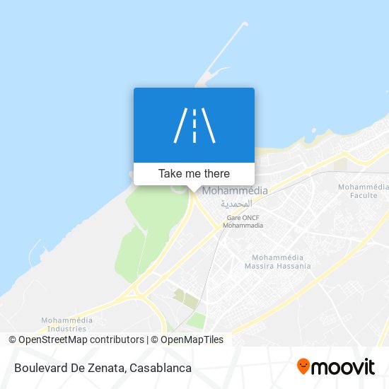 Boulevard De Zenata map