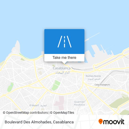 Boulevard Des Almohades map
