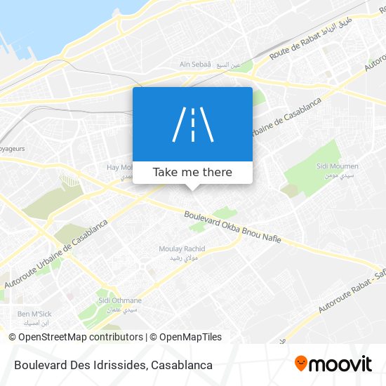 Boulevard Des Idrissides map