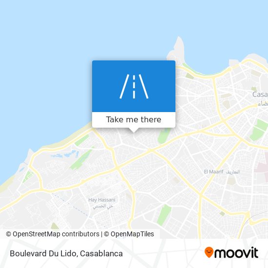 Boulevard Du Lido map