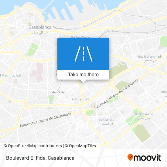 Boulevard El Fida map