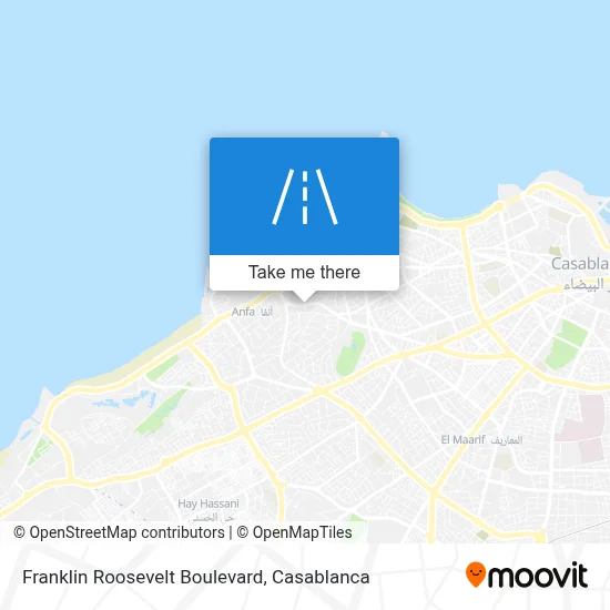 Franklin Roosevelt Boulevard map