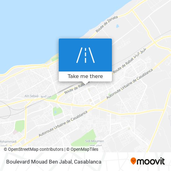 Boulevard Mouad Ben Jabal map