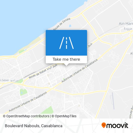 Boulevard Nabouls map