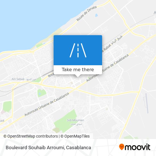 Boulevard Souhaib Arroumi map