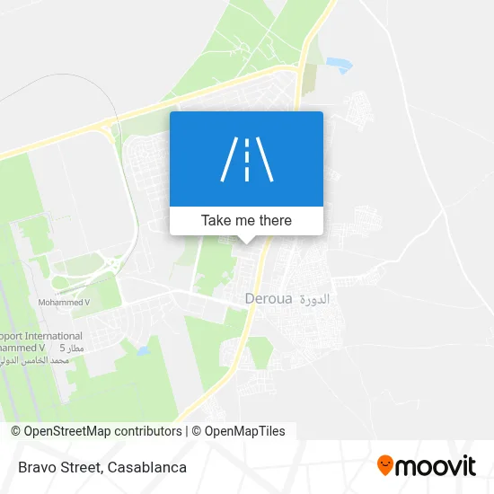 Bravo Street map