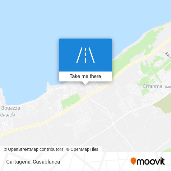 Cartagena map