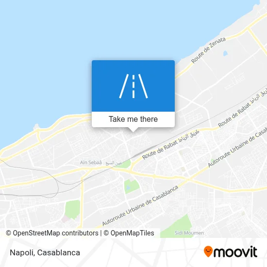 Naples map