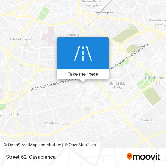 Street 62 map
