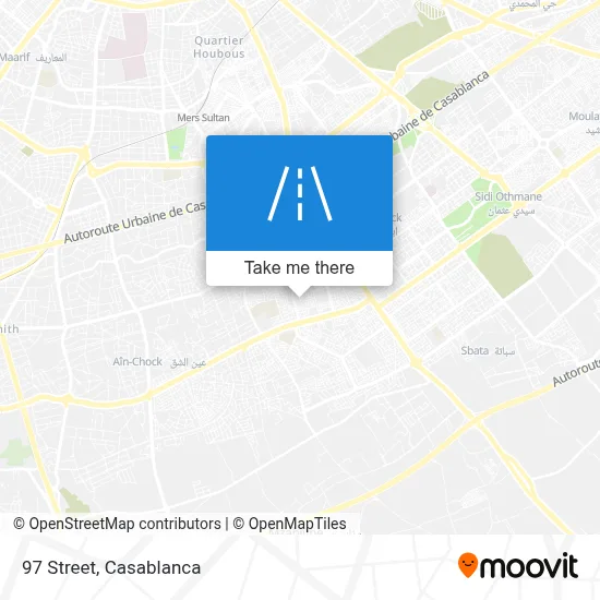 97 Street map