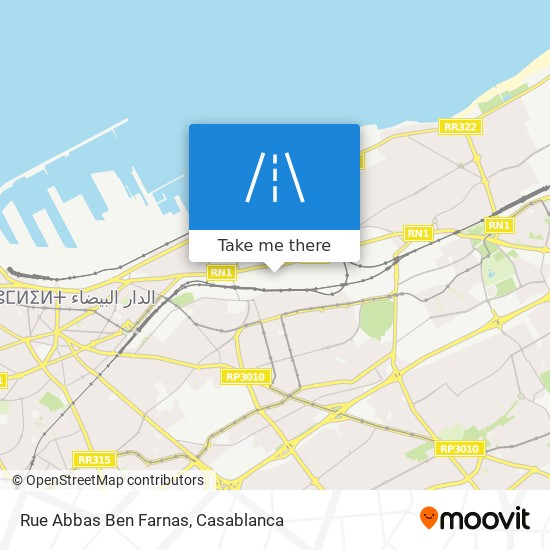 Rue Abbas Ben Farnas map