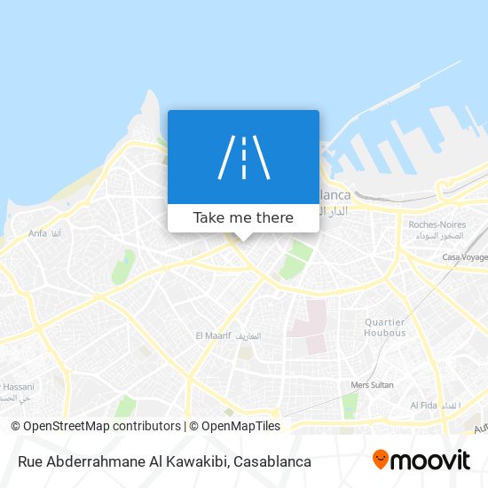 Rue Abderrahmane Al Kawakibi map