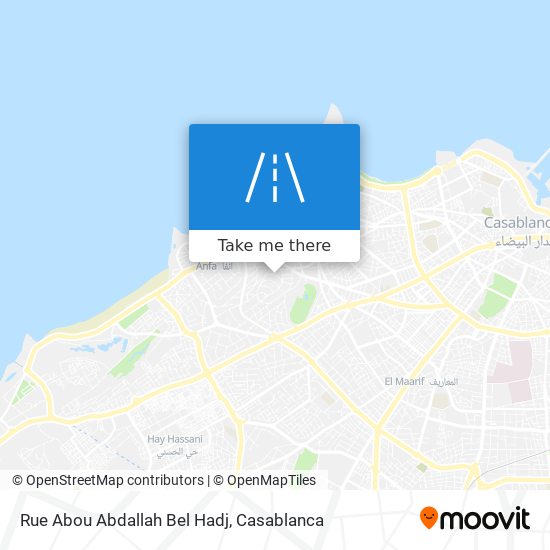 Rue Abou Abdallah Bel Hadj map