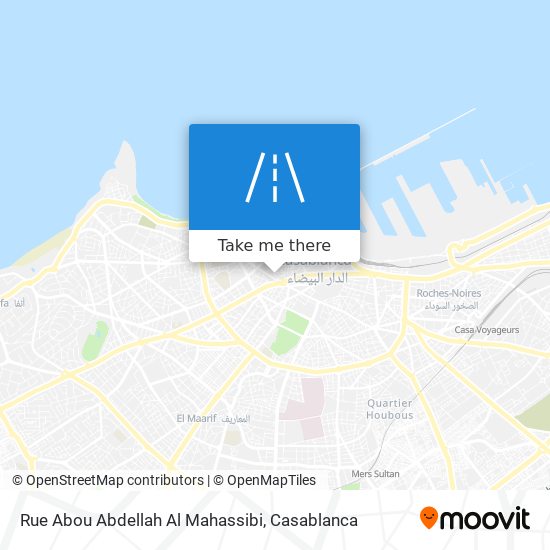 Rue Abou Abdellah Al Mahassibi map