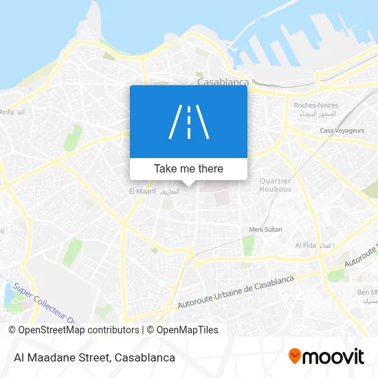 Al Maadane Street map