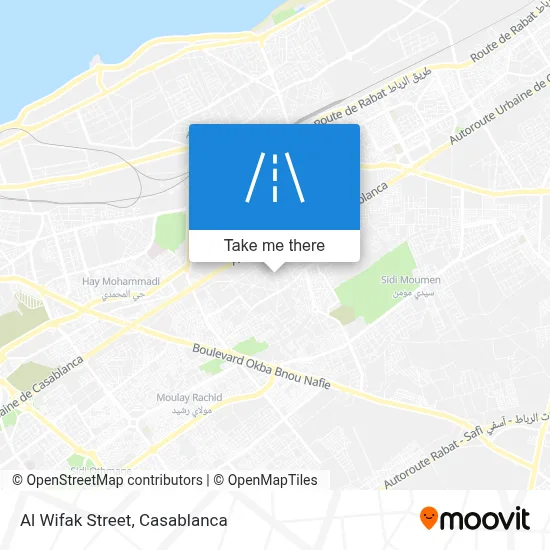 Al Wifak Street map