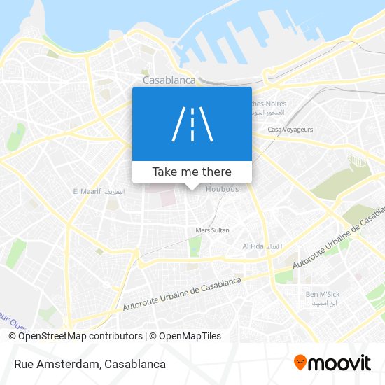 Rue Amsterdam map