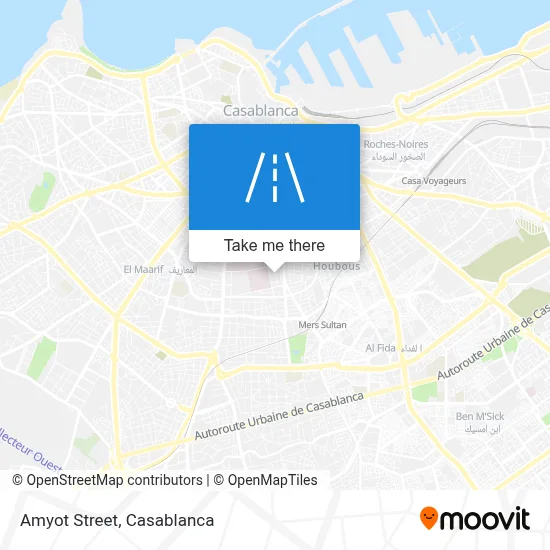 Amyot Street map