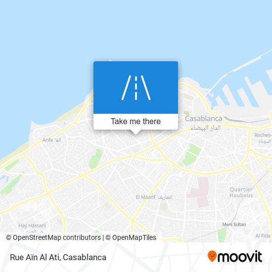 Rue Aïn Al Ati map