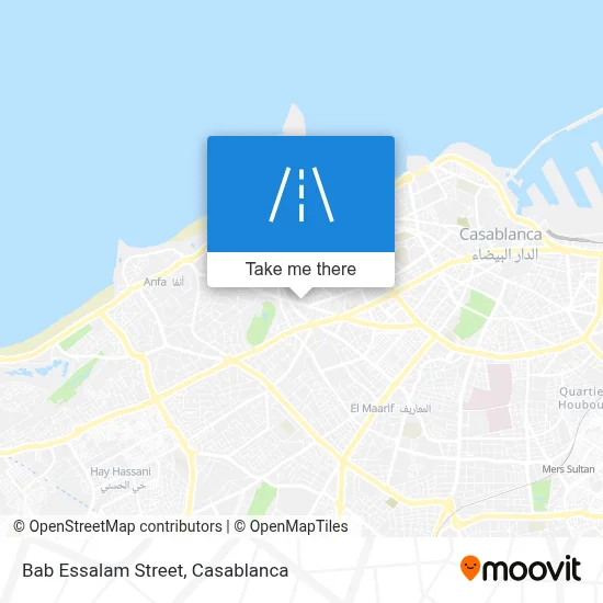 Bab Essalam Street map