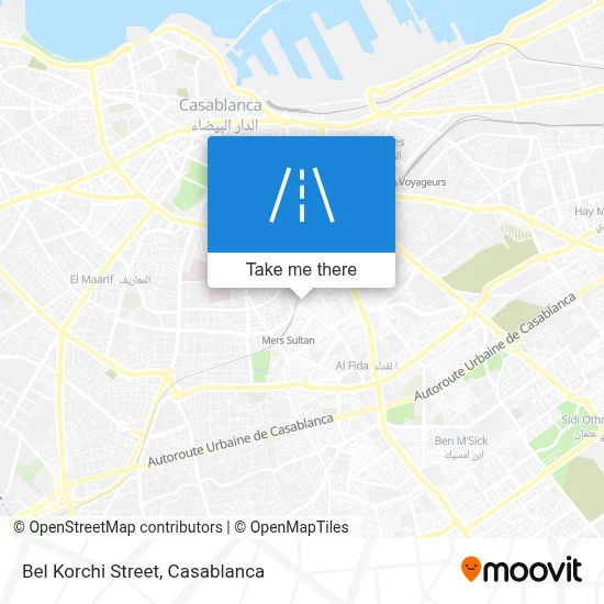 Bel Korchi Street map