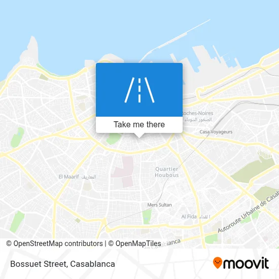 Bossuet Street map
