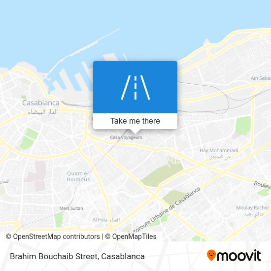 Brahim Bouchaib Street map