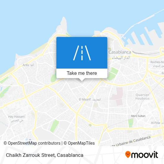 Chaikh Zarrouk Street map