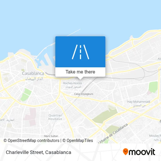 Charleville Street map