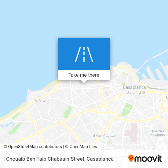 Chouaib Ben Taib Chabaain Street map