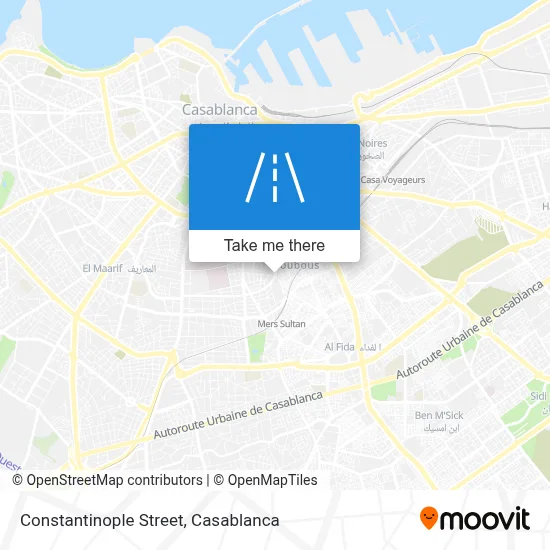 Constantinople Street map