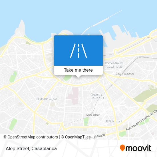 Alep Street map