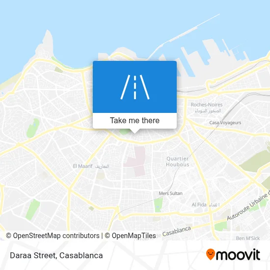 Daraa Street map